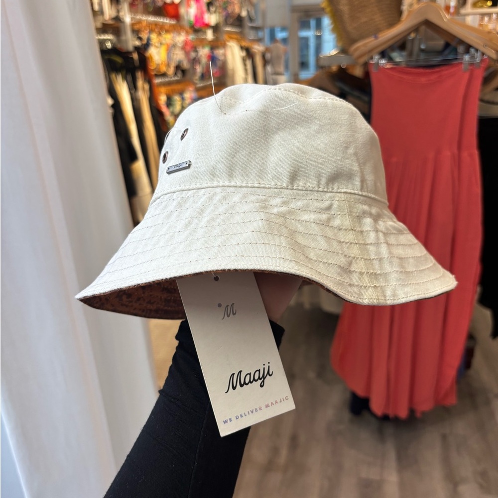 Maaji Cream Bucket Hat